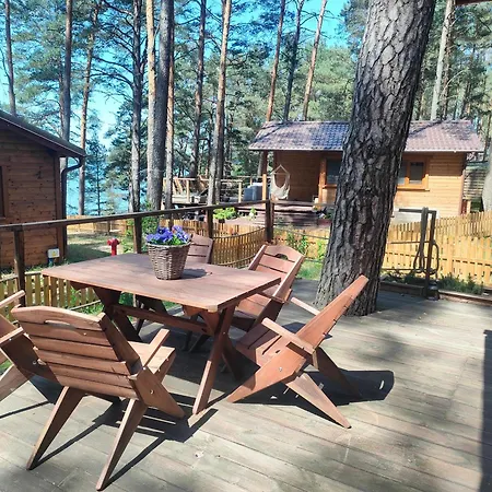 Tatil Evi Zakatek Wdzydze Z Widokiem Na Jezioro -domek Nr 19