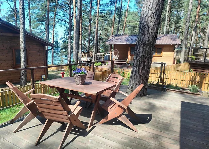 Сasa de vacaciones Zakatek Wdzydze Z Widokiem Na Jezioro -domek Nr 19